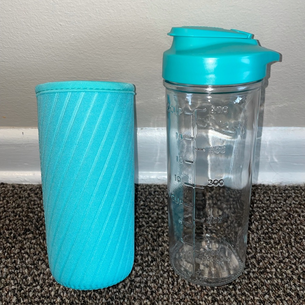 Masontops glass water bottle